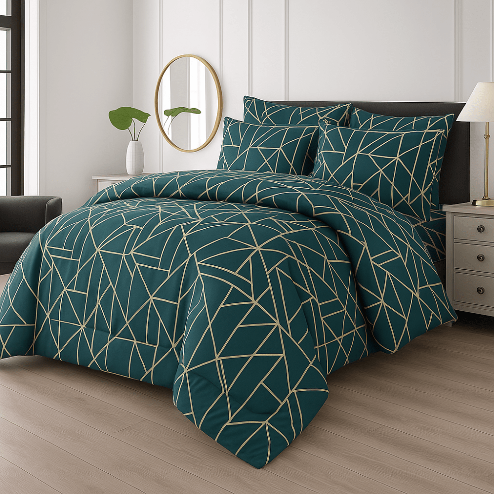 ELECTRIC - 6pcs Summer Comforter Set (Light Filling) - Zaraish.com
