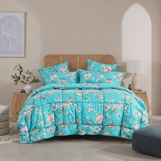 FEROZI - 7pcs PREMIUM Summer Comforter Set (Light Filling) - Zaraish.com