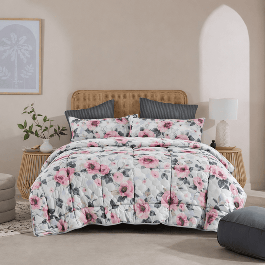 Flow - Premium Summer 6pcs Comforter Set - Zaraish.com