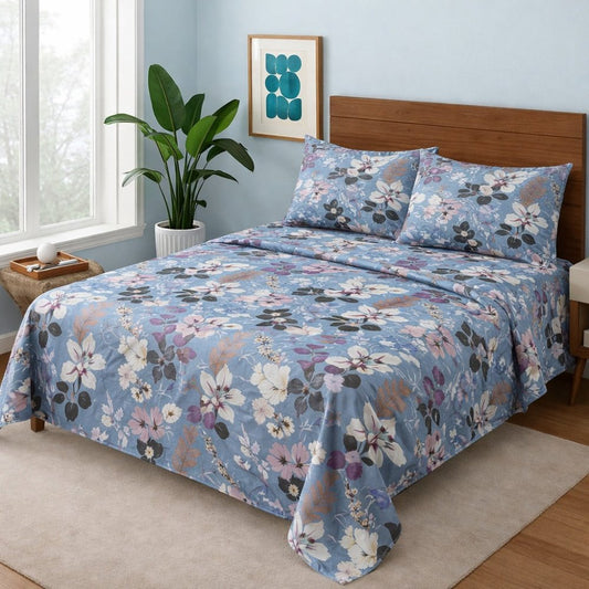 Flowery - Bedsheet Set - Zaraish.com