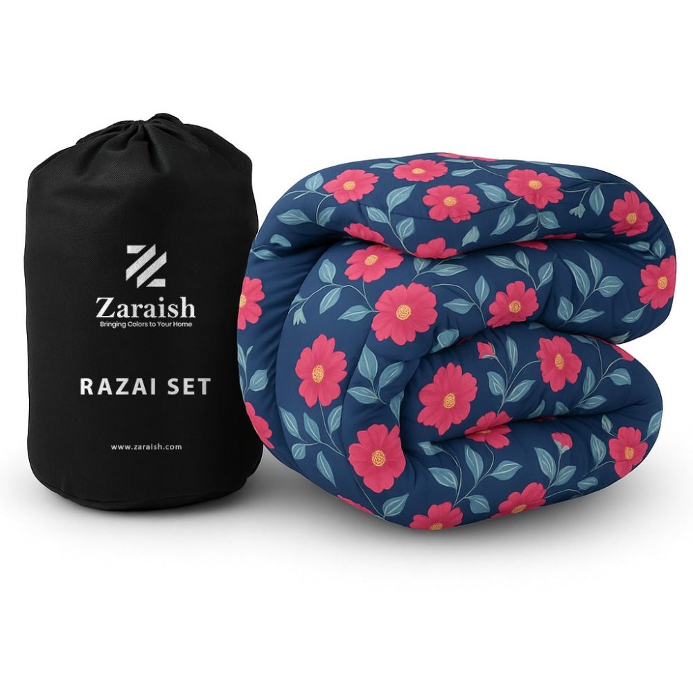 Flowery - WINTER RAZAI Set (HEAVY FILLING) - Zaraish.com