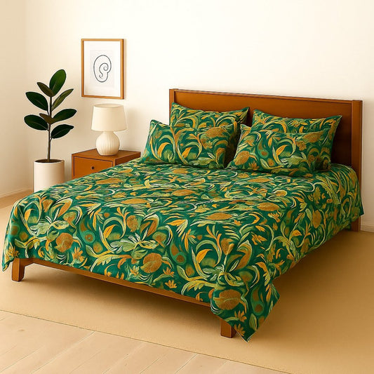 GREEK - Bedsheet With 4 Pillow Covers - Zaraish.com