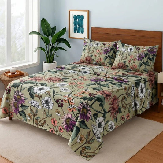 Green Forest - Bedsheet Set - Zaraish.com
