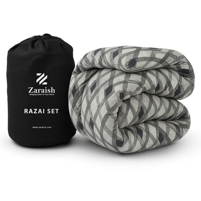 GREY ART - WINTER RAZAI Set (HEAVY FILLING) - Zaraish.com