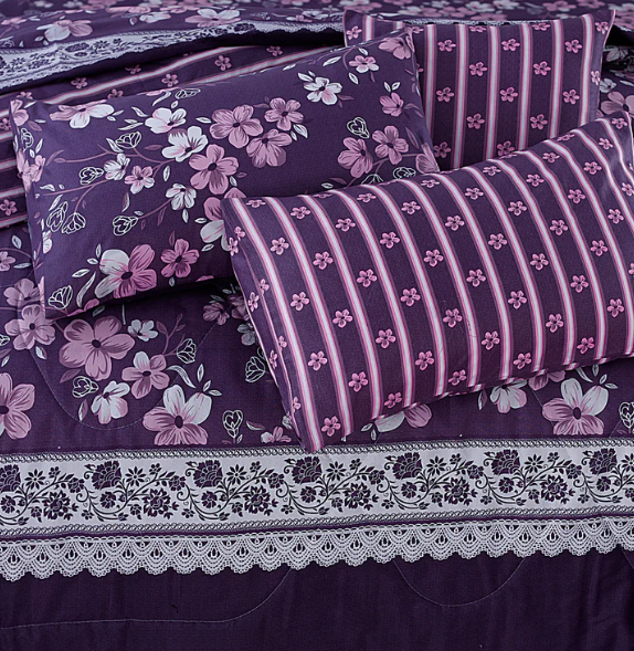 Kerin- 7pcs Summer Comforter Set (Light Filling