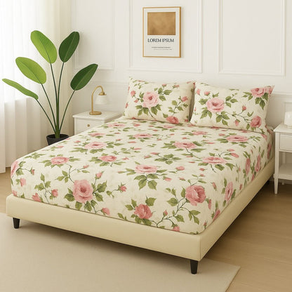 HOBISCUS Brown Bedspread - 6 Pcs - Zaraish.com