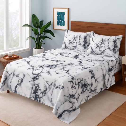 Marble - Bedsheet Set - Zaraish.com