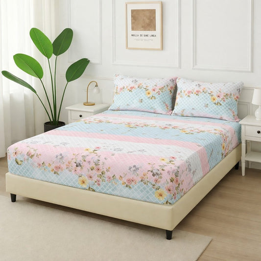Mini Flower - Fitted Bedsheet Set - Zaraish.com