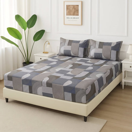 Minimalist Arc - Fitted Bedsheet Set - Zaraish.com