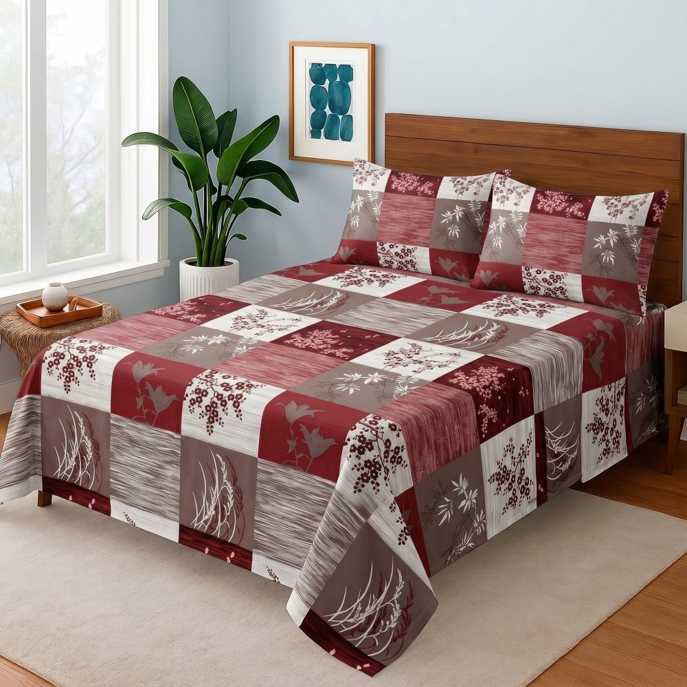 Modern Meadow Patch - Bedsheet Set - Zaraish.com