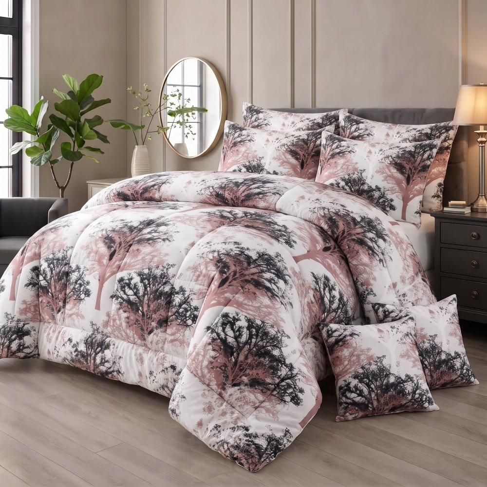 Monochrome Forest - 8 pcs WINTER RAZAI Set (HEAVY FILLING) - Zaraish.com