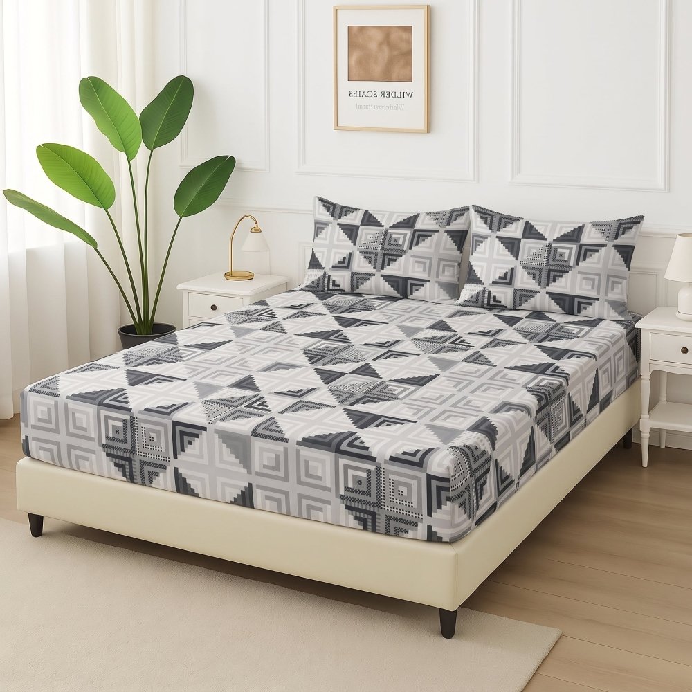 Monolith - Fitted Bedsheet Set - Zaraish.com