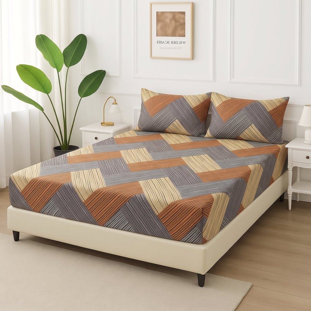 Mosaic - Fitted Bedsheet Set - Zaraish.com