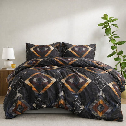 Multi Square - 6pcs Quilt Cover Set (Without Filling) - Zaraish.com