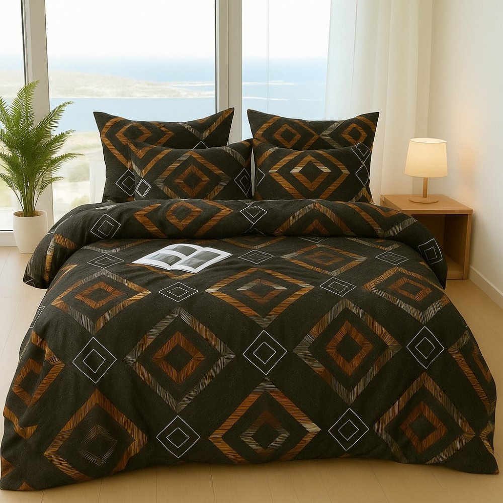 Multi Square - 6pcs Quilt Cover Set (Without Filling) - Zaraish.com