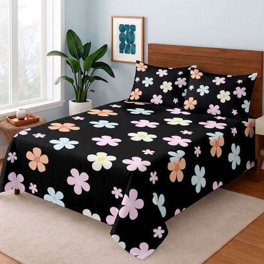 Noir Garden - Bedsheet Set - Zaraish.com