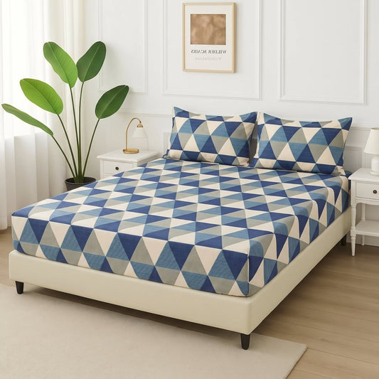 Nordic Peak - Fitted Bedsheet Set - Zaraish.com
