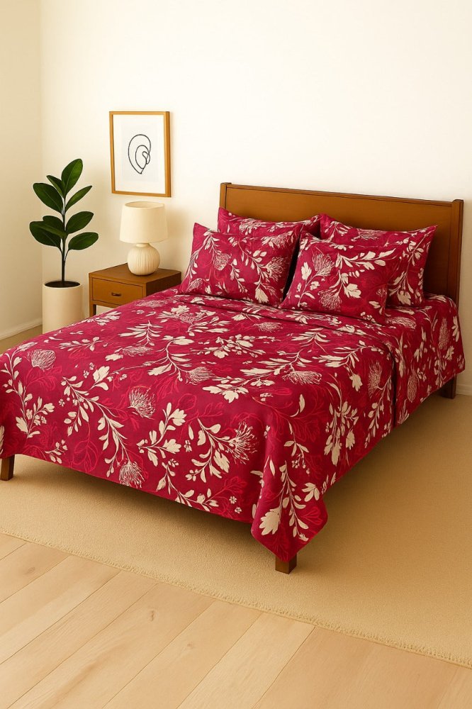 NUKES - Bedsheet With 4 Pillow Covers - Zaraish.com
