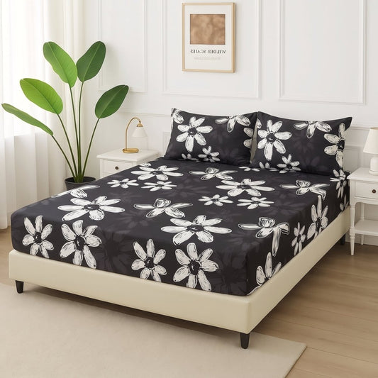 Onyx - Fitted Bedsheet Set - Zaraish.com