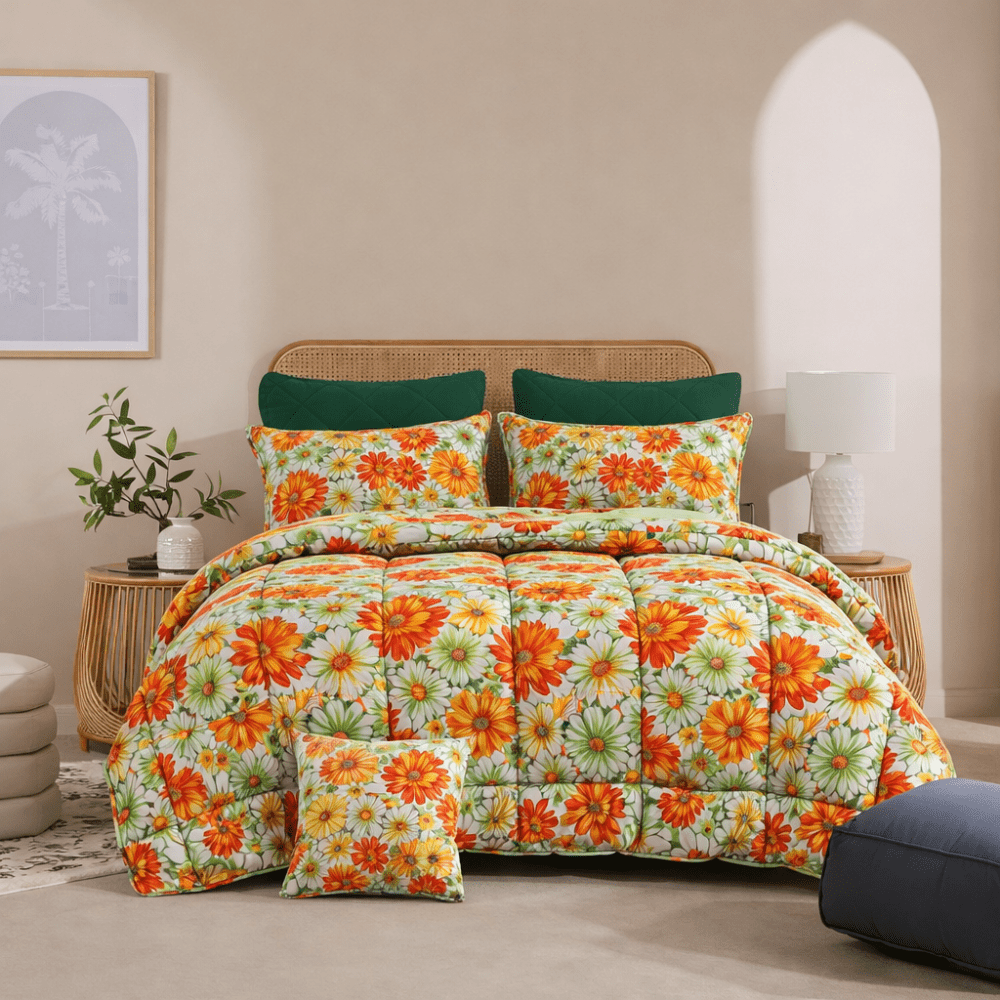 Oracle - 7pcs PREMIUM Summer Comforter Set (Light Filling) - Zaraish.com