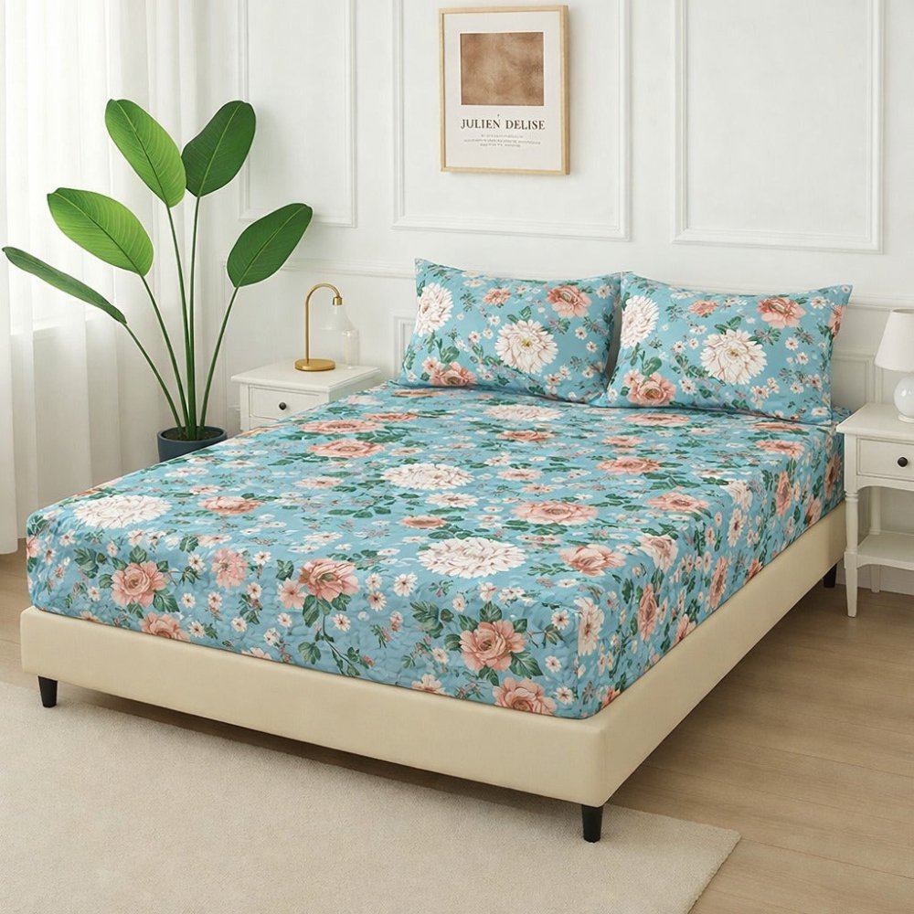 Peony - Fitted Bedsheet Set - Zaraish.com