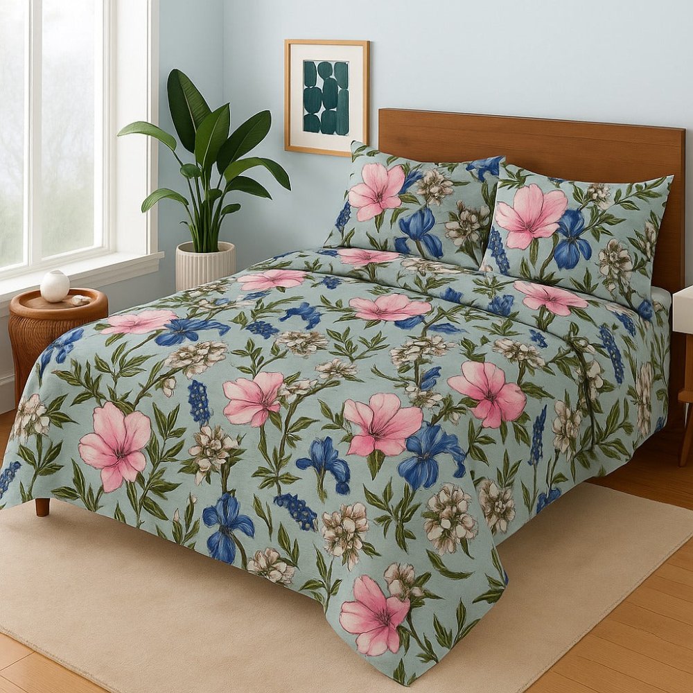 Pink Daisy - Bedsheet Set - Zaraish.com