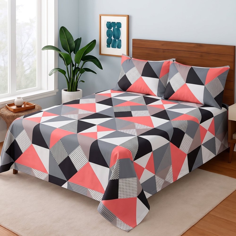 Polygon - Bedsheet Set - Zaraish.com