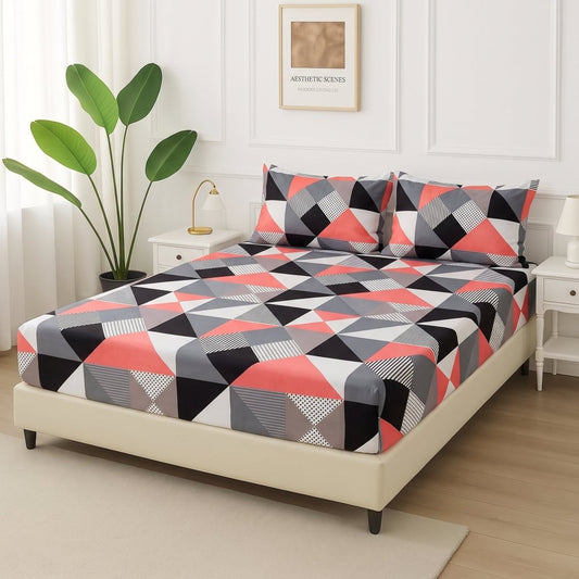 Polygon - Fitted Bedsheet Set - Zaraish.com
