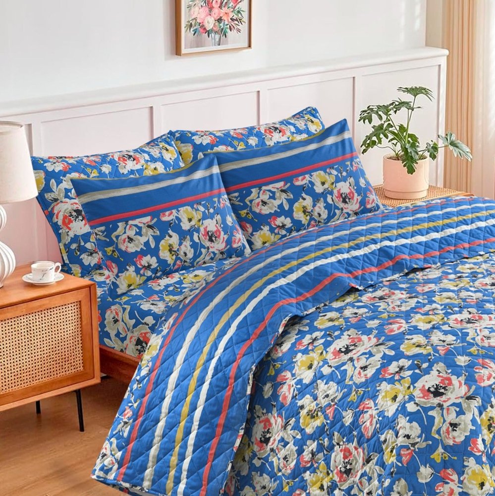 Premium 6pcs Comforter Set - Skyvy - Zaraish.com
