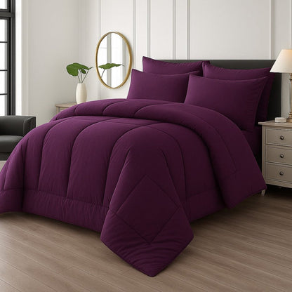 Purple Plain - WINTER RAZAI Set (HEAVY FILLING) - Zaraish.com