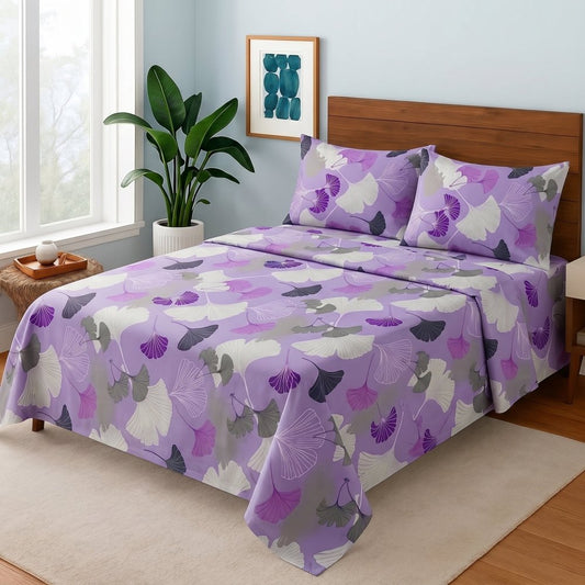 Purple Whisper - Bedsheet Set - Zaraish.com