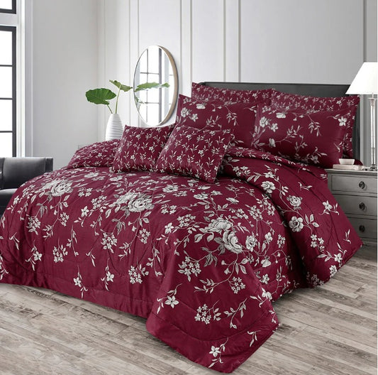 Booti-8pcs Summer Comforter Set (Light Filling)