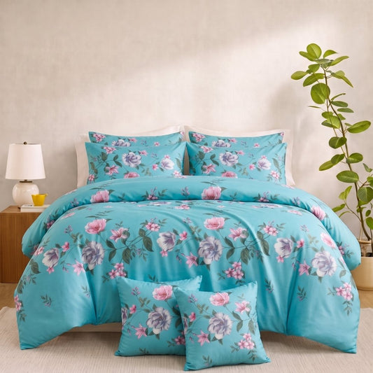 ROYAL COOL - 8pcs Quilt Cover Set (Without Filling) - Zaraish.com