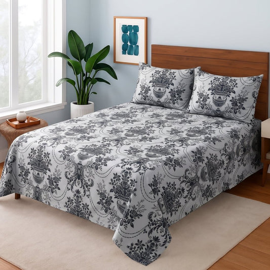 Royal Damask - Bedsheet Set - Zaraish.com