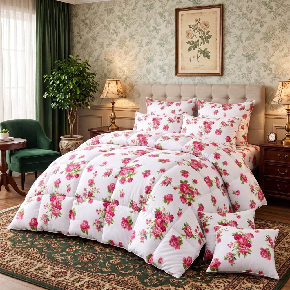 Ruby Flora -8 pcs WINTER RAZAI Set (HEAVY FILLING) - Zaraish.com