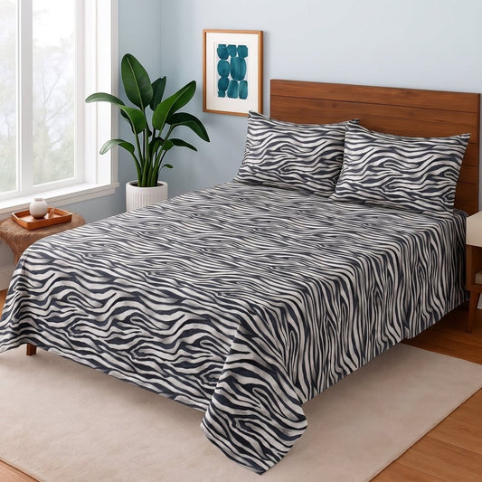 Safari Grid - Bedsheet Set - Zaraish.com