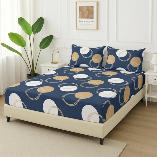 Sapphire Rings - Fitted Bedsheet Set - Zaraish.com