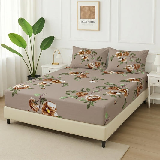 Skin Lily - Fitted Bedsheet Set - Zaraish.com