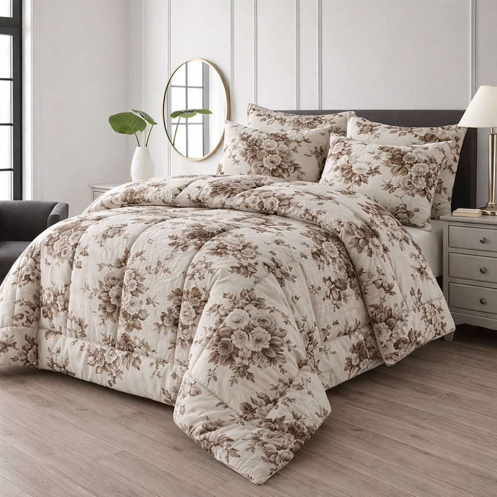 Skin Rose - 6pcs Quilt Cover Set (Without Filling) - Zaraish.com