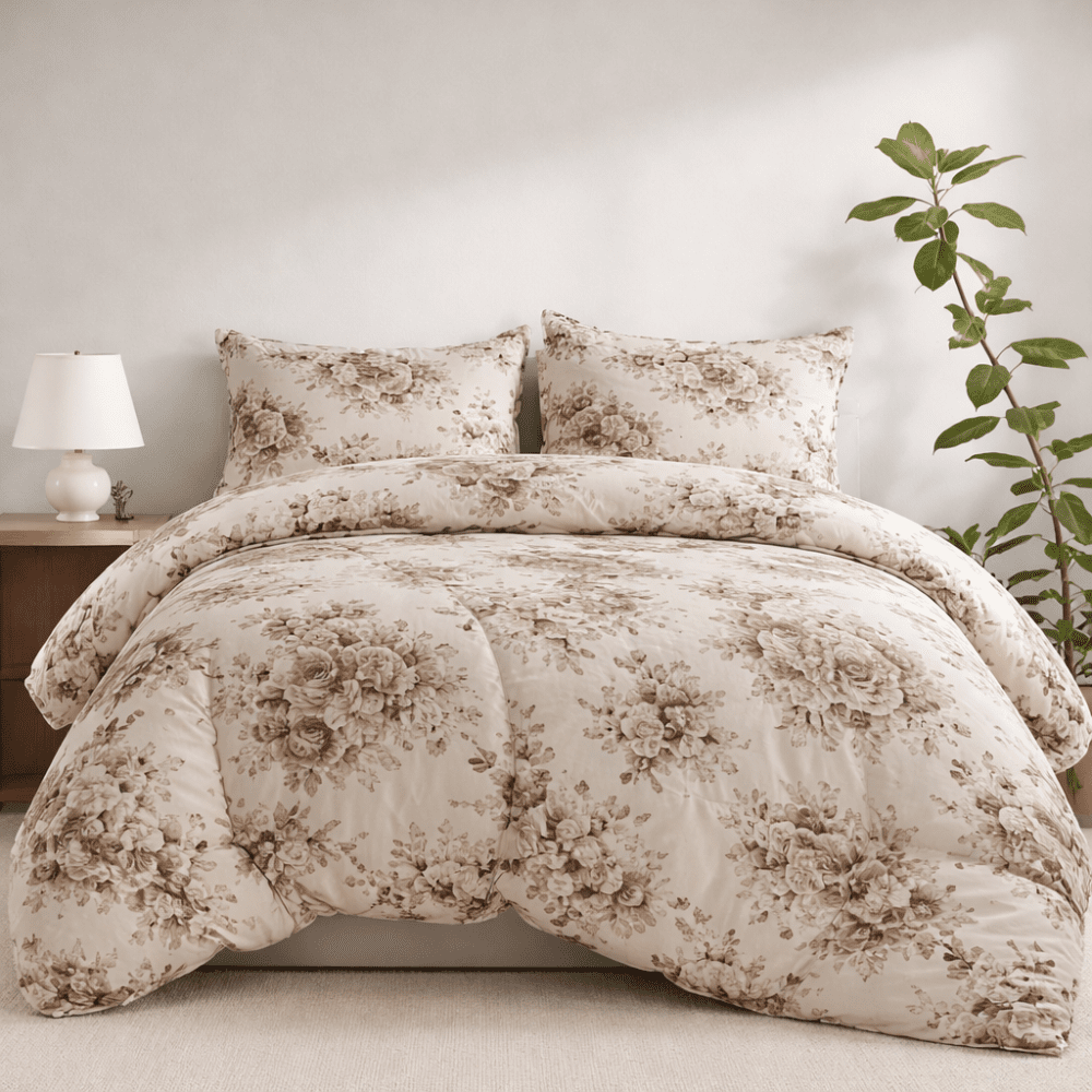 Skin Rose - 6pcs Quilt Cover Set (Without Filling) - Zaraish.com