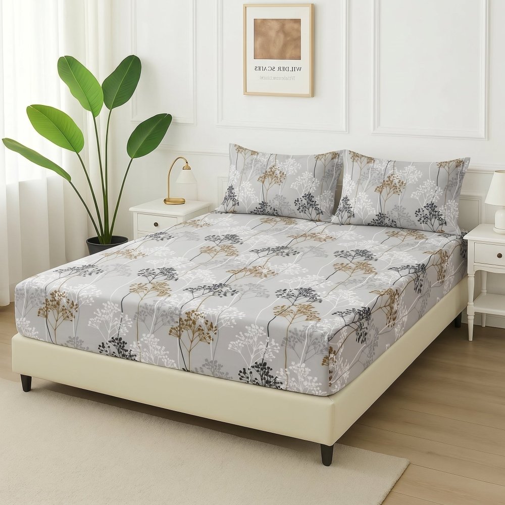 Slate Meadow - Fitted Bedsheet Set - Zaraish.com