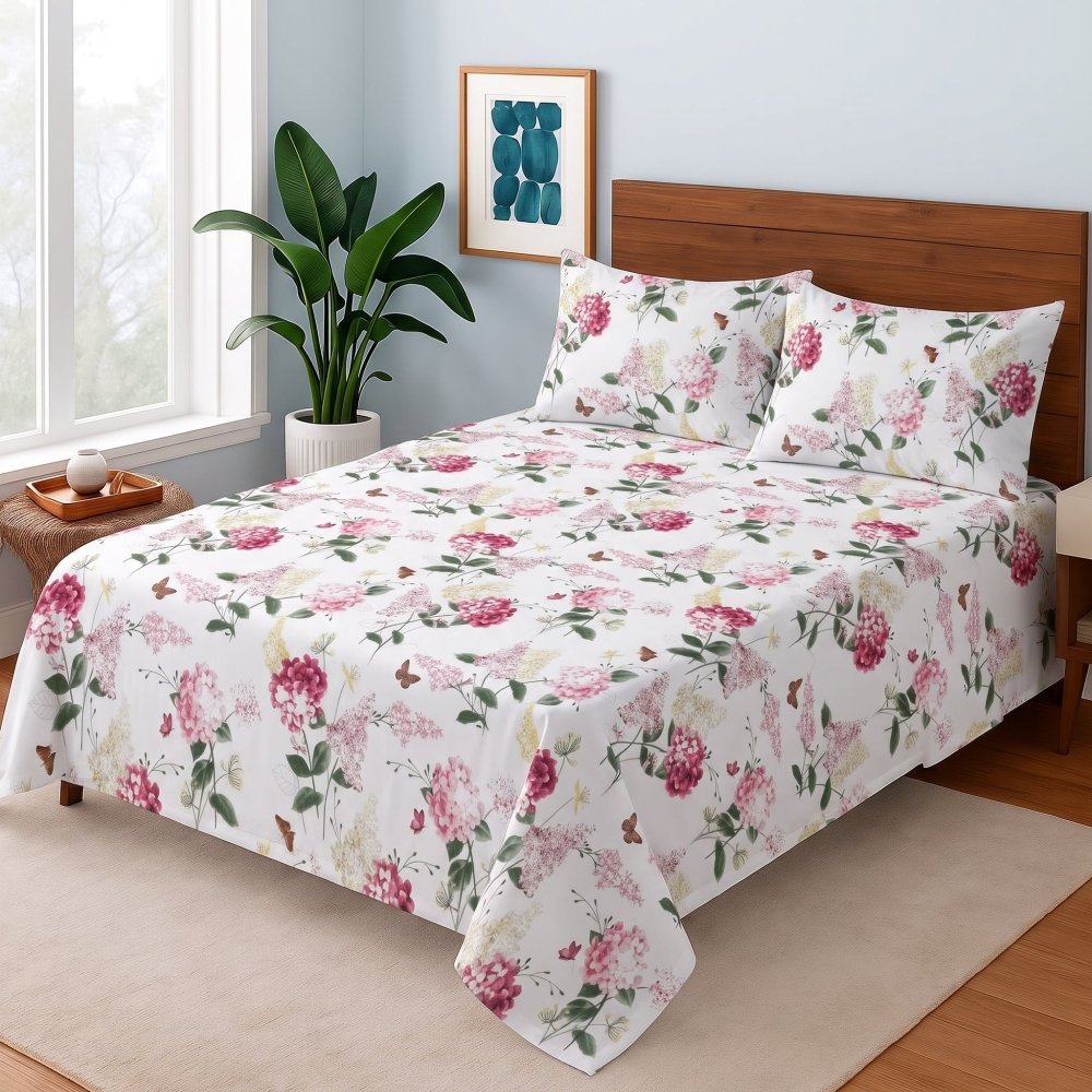 Spring Butterfly Tapestry - Bedsheet Set - Zaraish.com