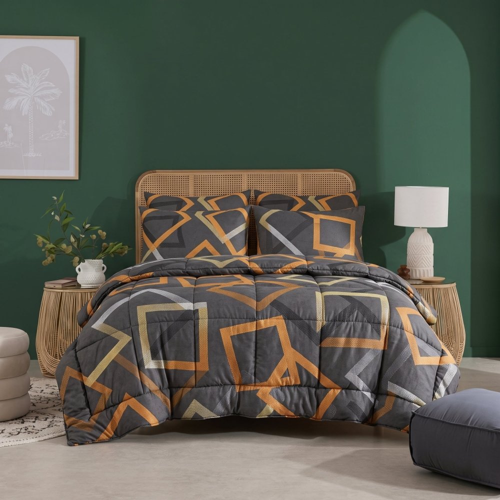 SQUARE - 8pcs Premium Comforter Set - Zaraish.com