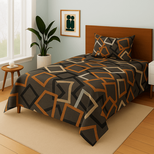 Square - Single Bedsheet Set - Zaraish.com