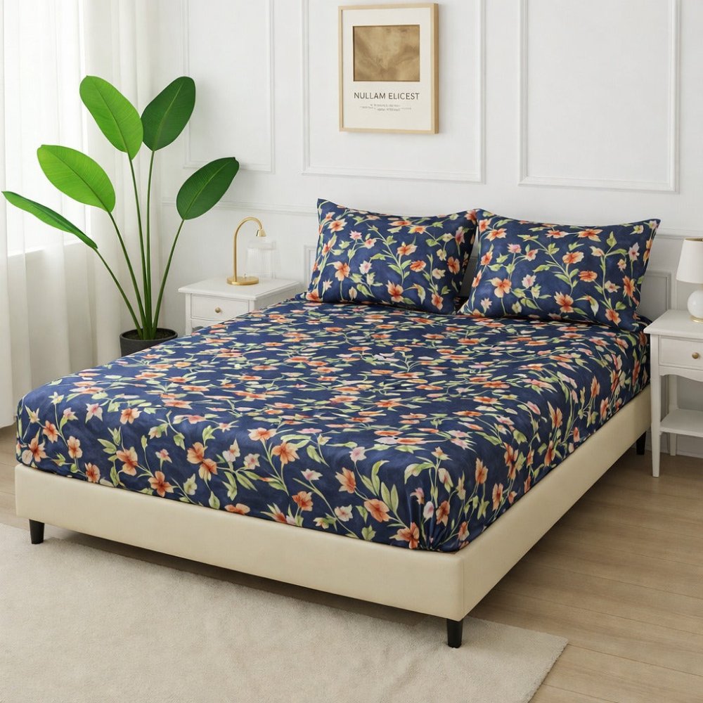 Tehni - Fitted Bedsheet Set - Zaraish.com