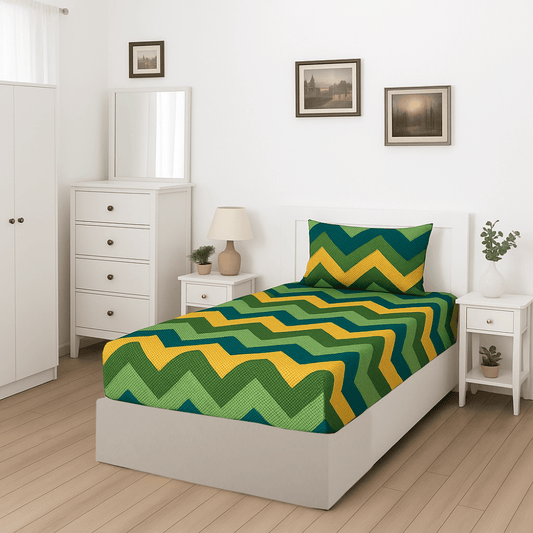 TikTok - SINGLE Fitted Bedsheet Set - Zaraish.com