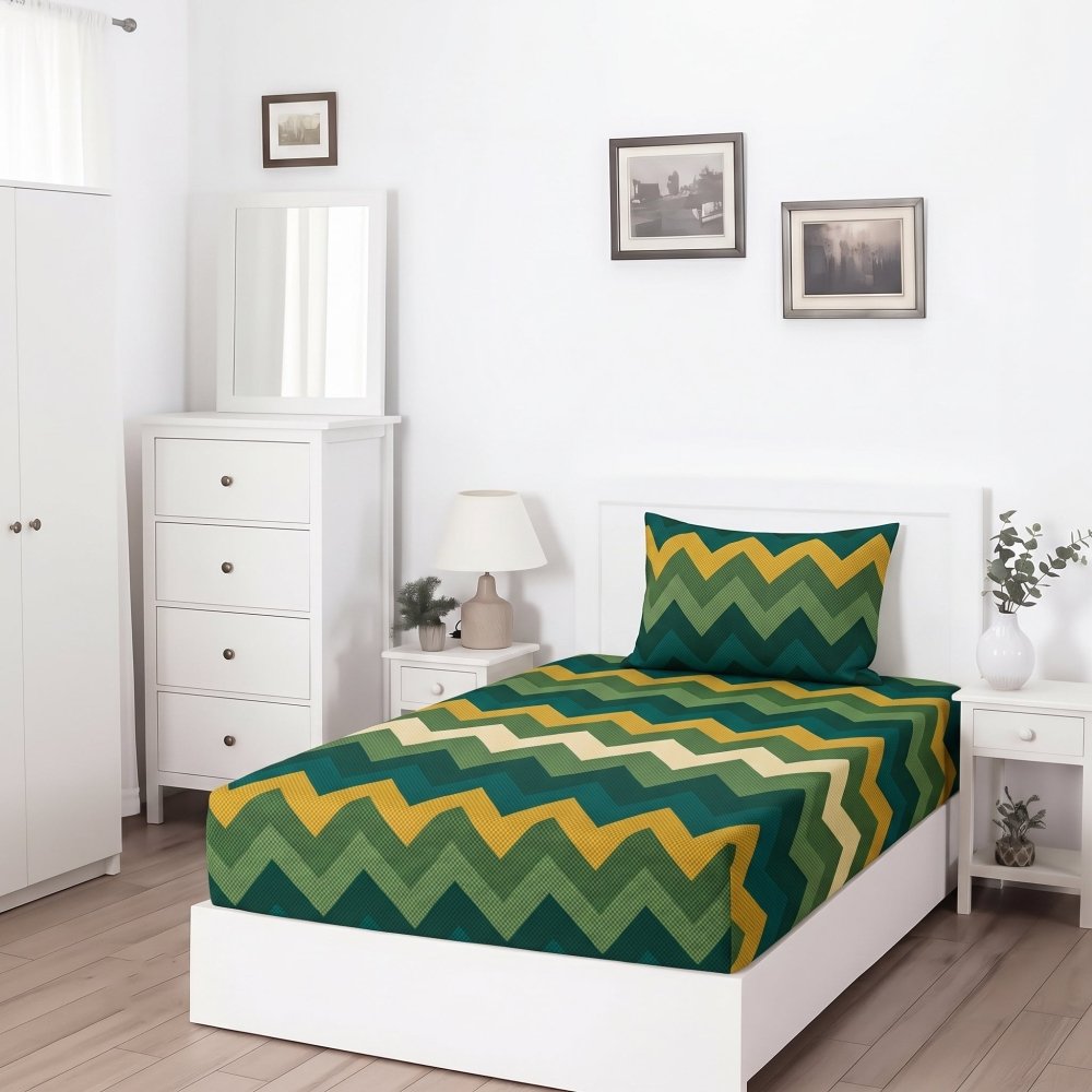 TIKTOK - SINGLE Fitted Bedsheet Set - Zaraish.com