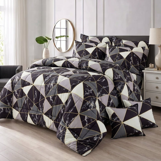 TRIANGULAR STONE -8 pcs WINTER RAZAI Set (HEAVY FILLING) - Zaraish.com