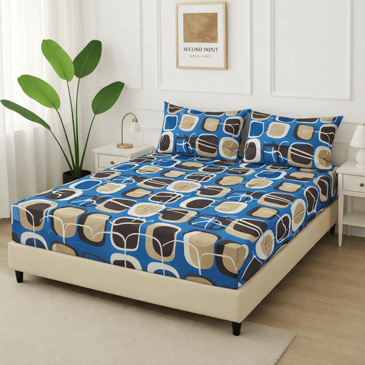 Urban Circle - Fitted Bedsheet Set - Zaraish.com