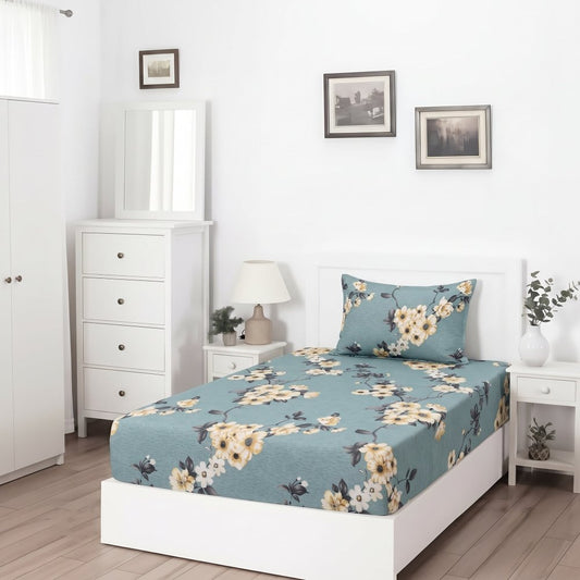 Willow Crest - SINGLE Fitted Bedsheet Set - Zaraish.com